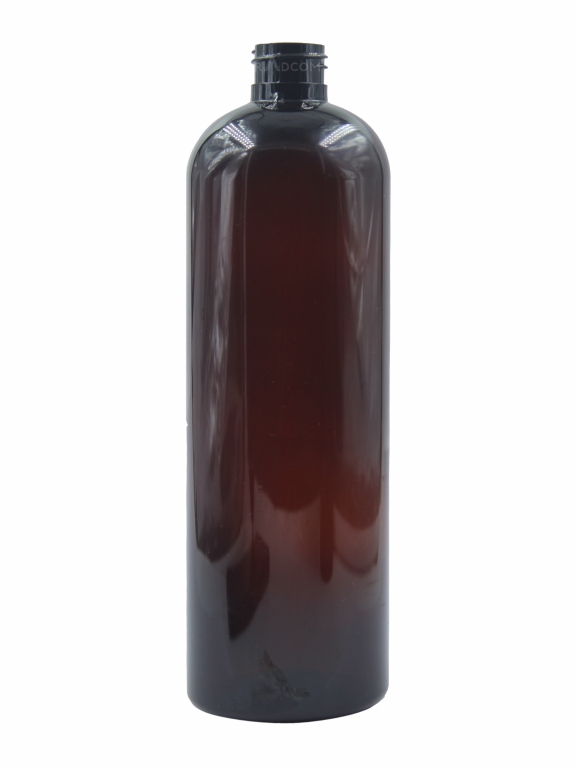 Boston Pet Bottles - 500ML - 24/410MM Neck - Amber- (36Gm)